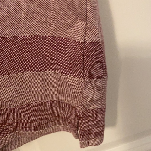 MICHAEL KORS Birdseye Striped Polo Shirt - Picture 6 of 6